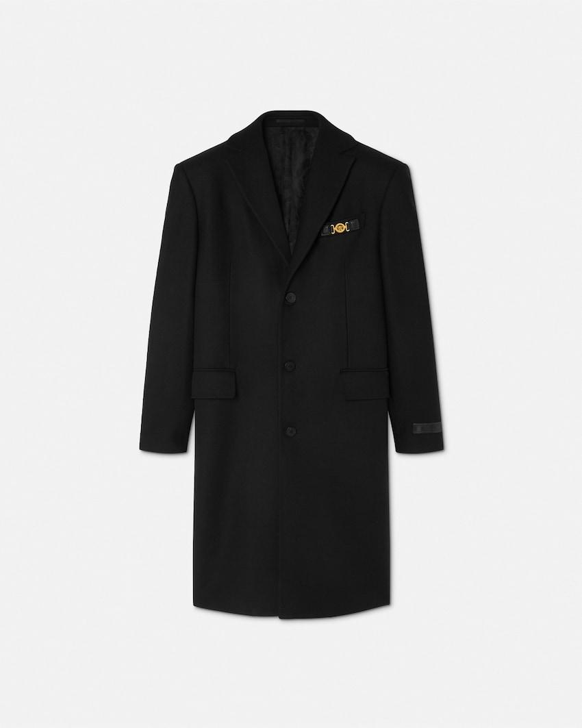 wool coat by VERSACE