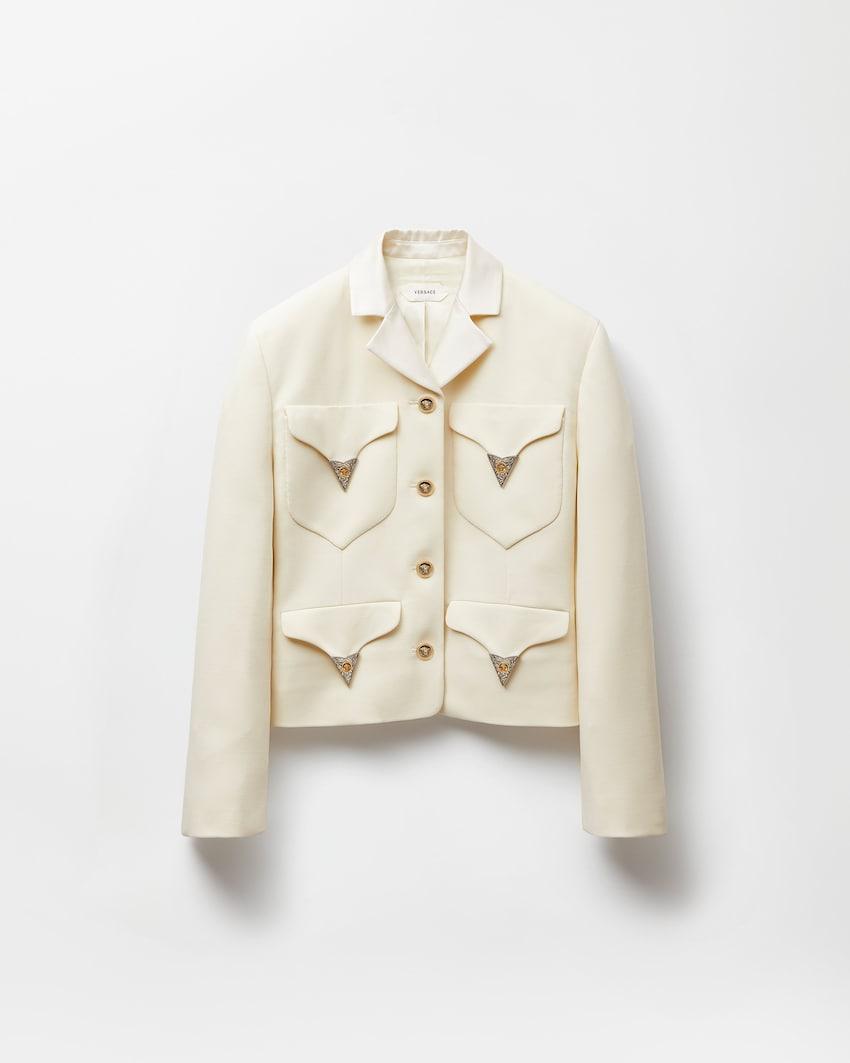 wool jacket by VERSACE