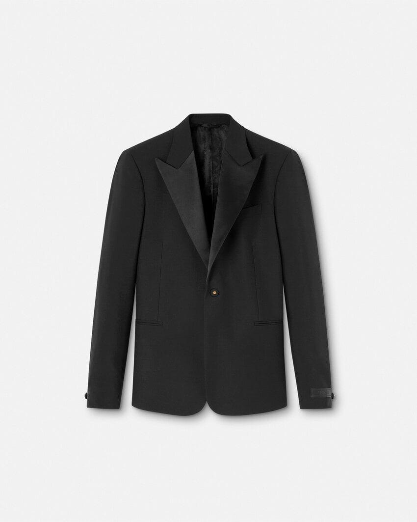 wool-mohair blazer by VERSACE
