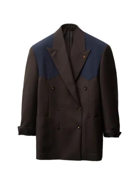 wool-mohair blazer by VERSACE