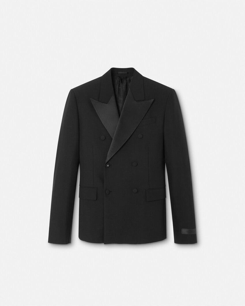 wool-mohair blazer by VERSACE