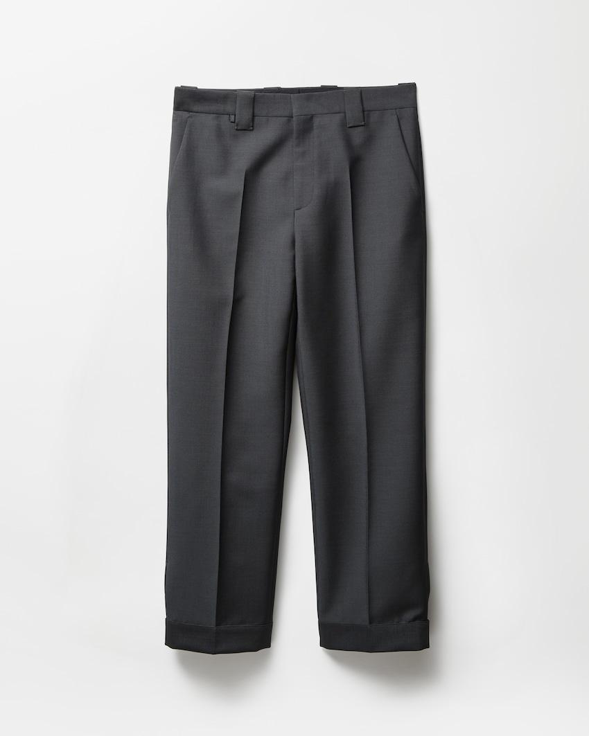 wool-mohair regular formal pants by VERSACE