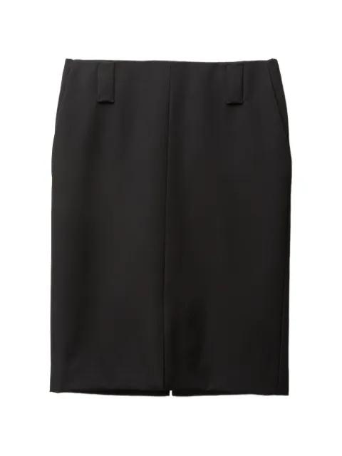 wool pencil skirt by VERSACE