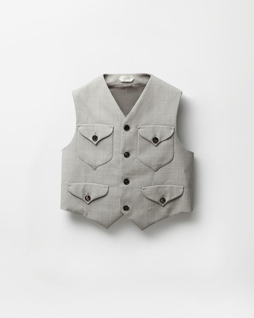 wool vest by VERSACE