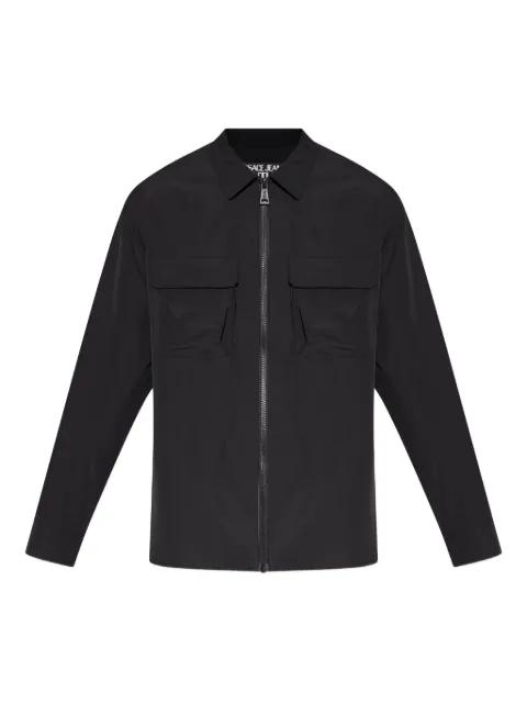 zip-fastening pocket-detail shirt by VERSACE