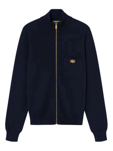 zip logo sweatshirt by VERSACE