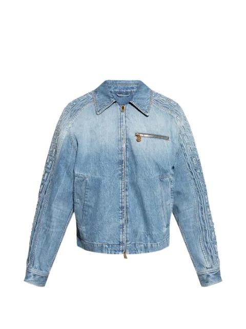 zip-pocket jacket by VERSACE