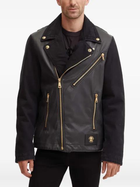 zip-pocket jacket by VERSACE