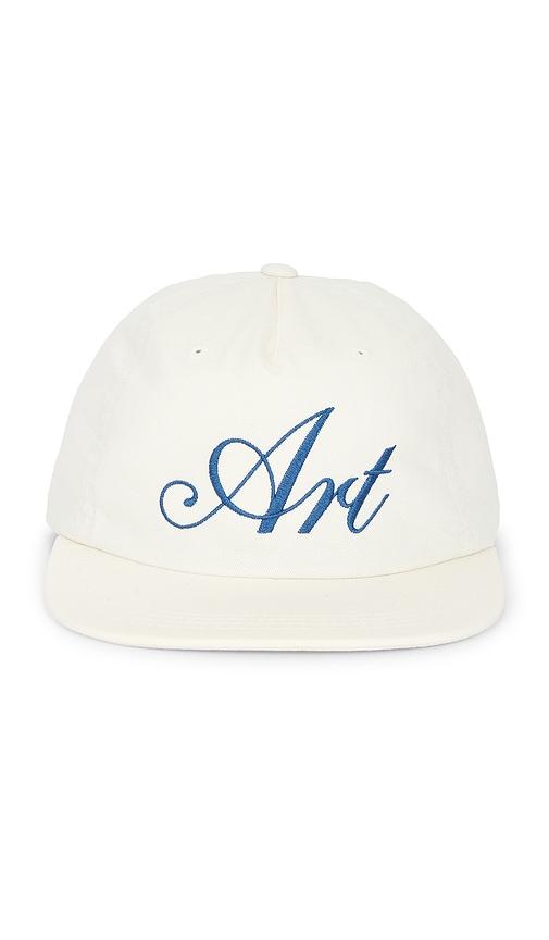 VERUTUM Slogan Cap in Cream by VERUTUM