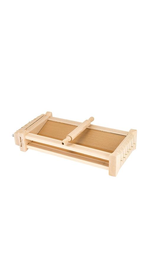 Verve Culture Large Chitarra Pasta Maker in Beige by VERVE CULTURE