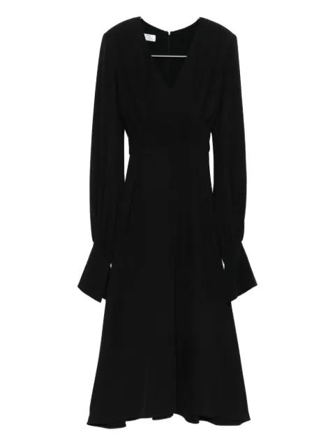 Venice V-neck flared midi dress by VESTIAIRE D'UN OISEAU LIBRE