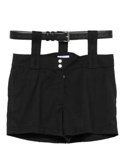 belt shorts by VESTIAIRE D'UN OISEAU LIBRE