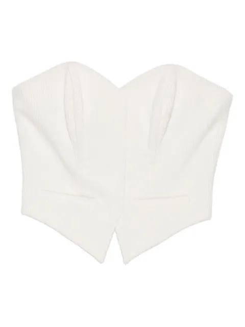 corduroy corset by VESTIAIRE D'UN OISEAU LIBRE