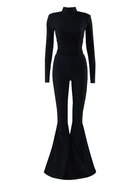 flared jumpsuit by VESTIAIRE D'UN OISEAU LIBRE