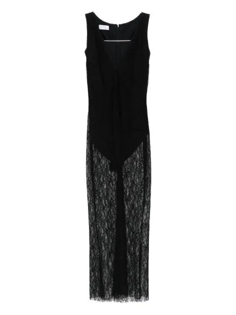 lace midi dress by VESTIAIRE D'UN OISEAU LIBRE