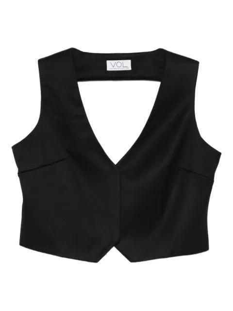 open-back top by VESTIAIRE D'UN OISEAU LIBRE