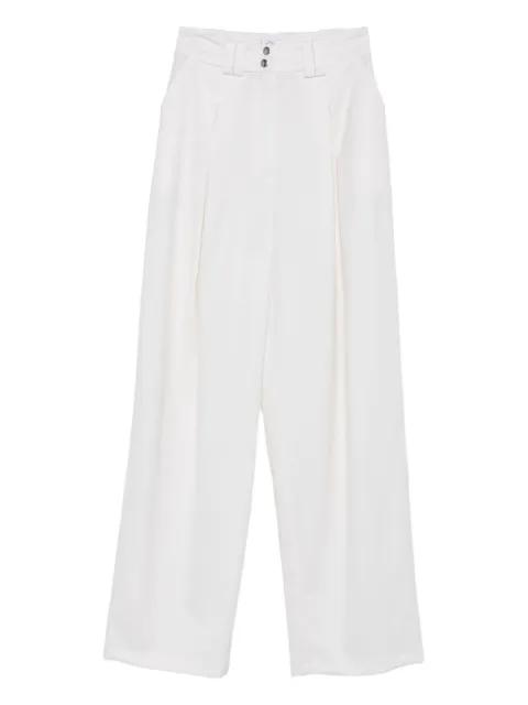 pleated-front trousers by VESTIAIRE D'UN OISEAU LIBRE