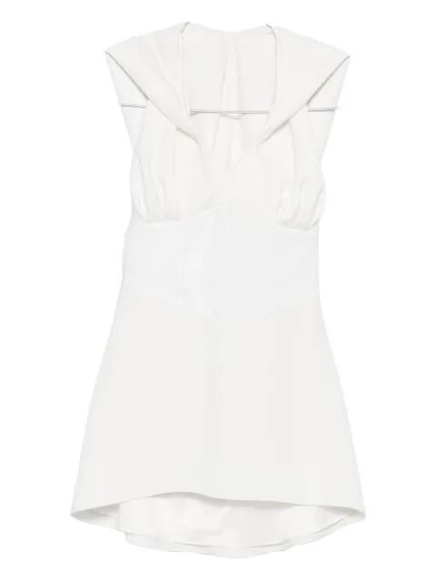 sleeveless V-neck mini dress by VESTIAIRE D'UN OISEAU LIBRE