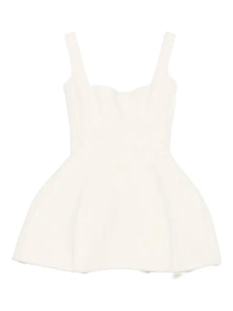 square-neck flared mini dress by VESTIAIRE D'UN OISEAU LIBRE