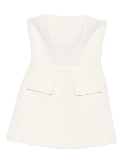 strapless mini dress by VESTIAIRE D'UN OISEAU LIBRE