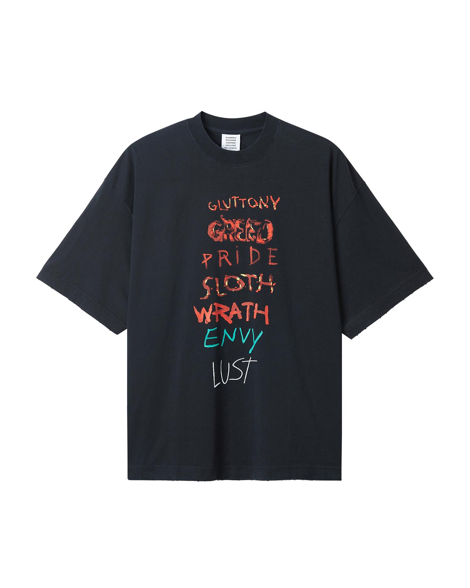 7 sins tee by VETEMENTS