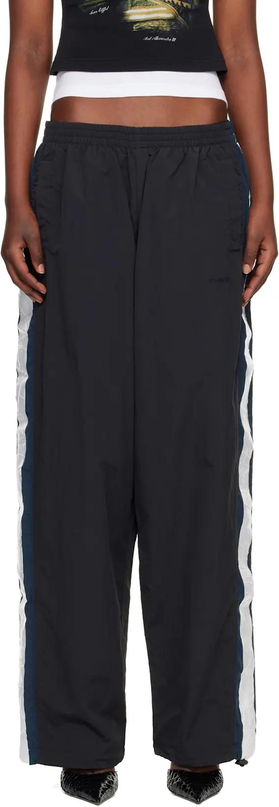 Black Gym Track Pants by VETEMENTS