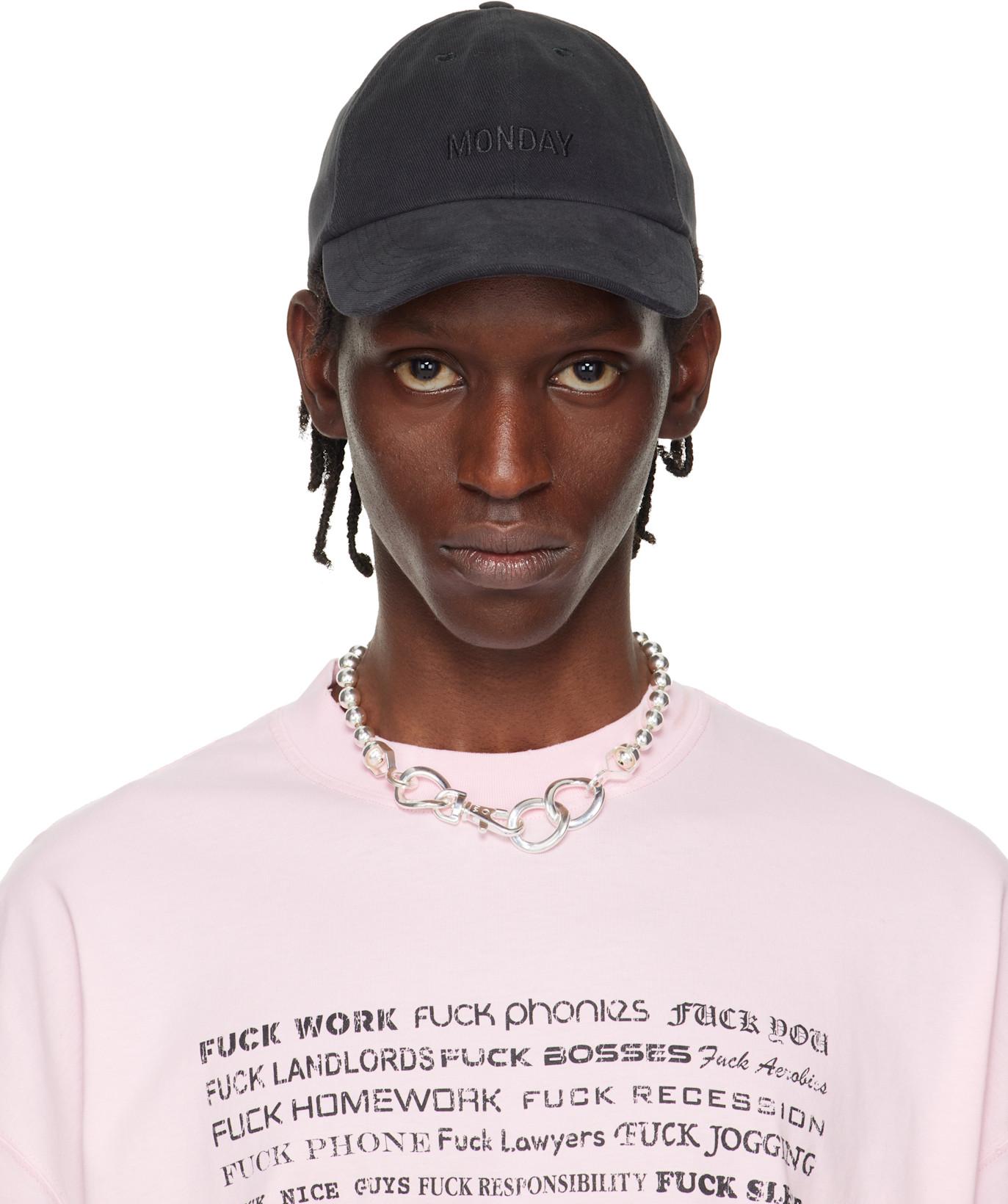 Black Monday Pristine Cap by VETEMENTS
