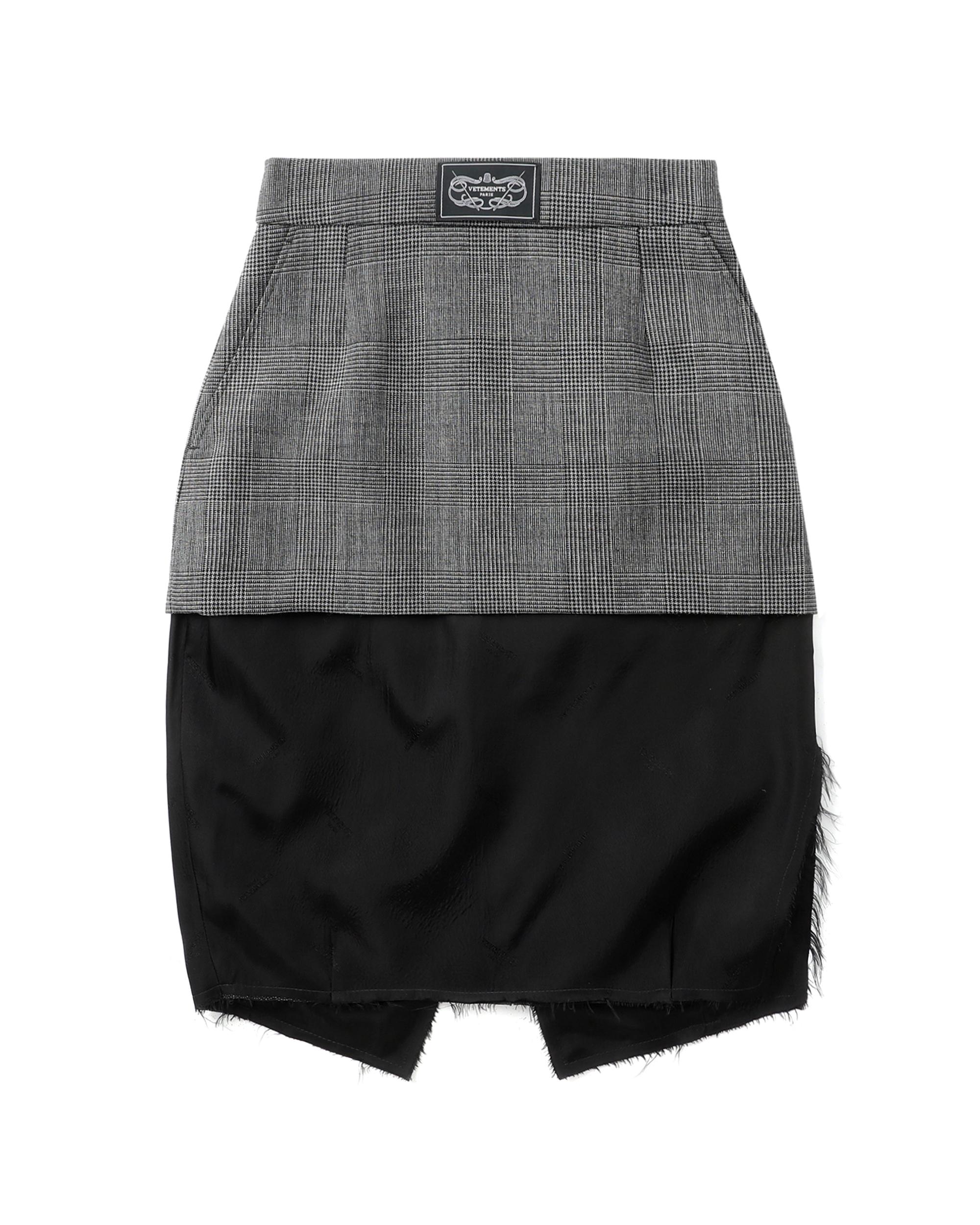 Deconstructed midi skirt by VETEMENTS