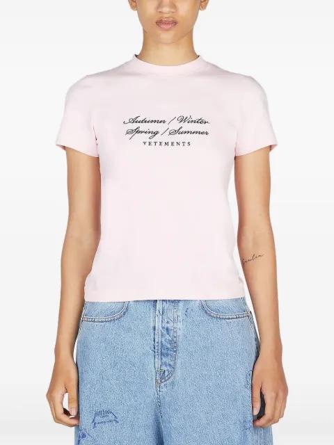 Four Seasons T-shirt by VETEMENTS
