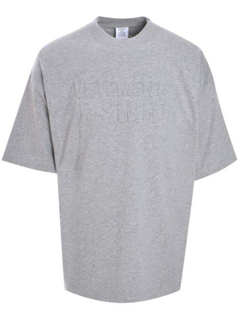 Illusion logo T-shirt by VETEMENTS