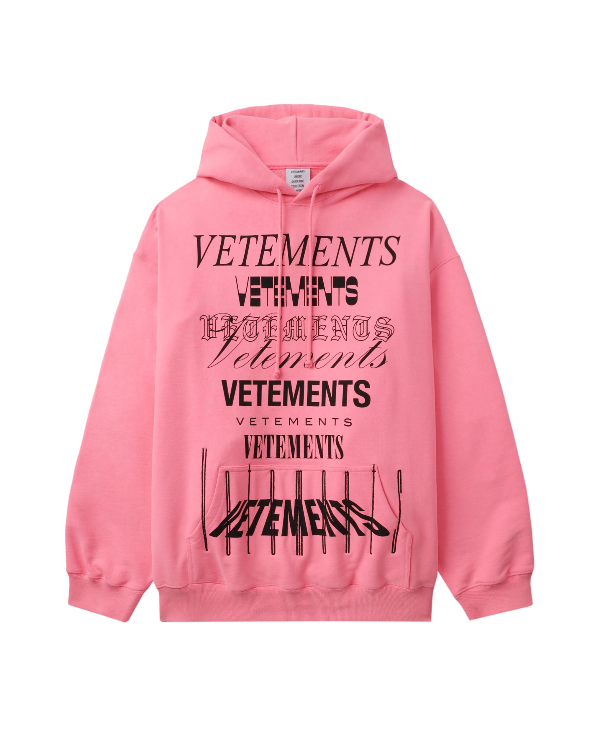Multi-logo hoodie by VETEMENTS