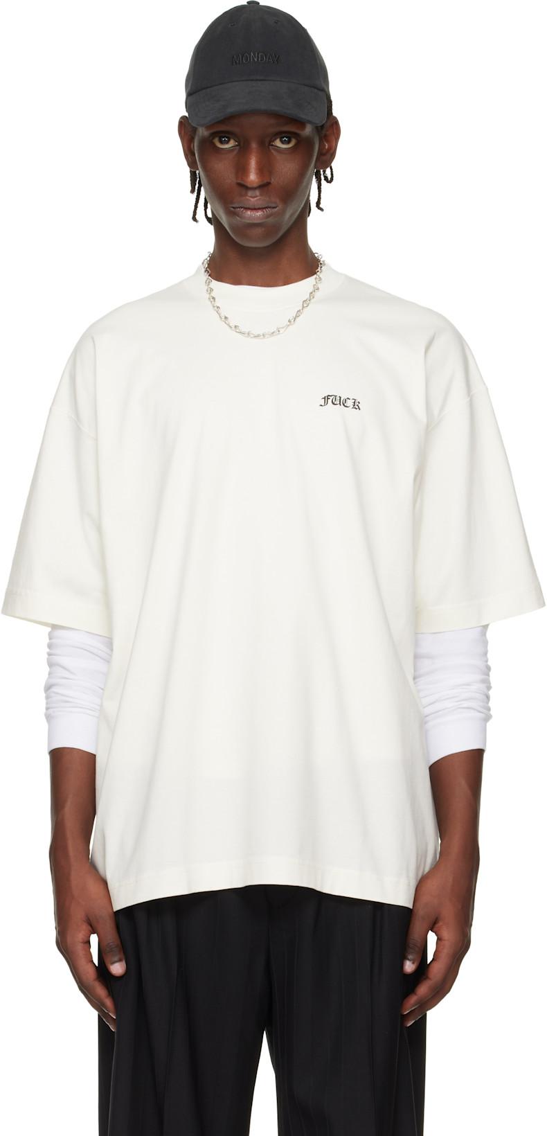 Off-White 'FU' T-shirt by VETEMENTS
