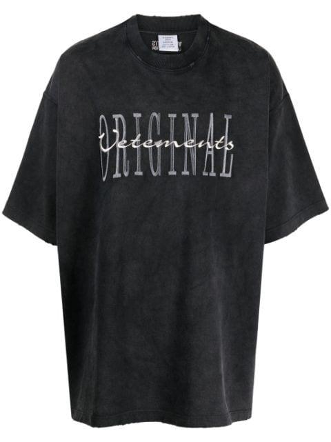 Original logo-print T-shirt by VETEMENTS