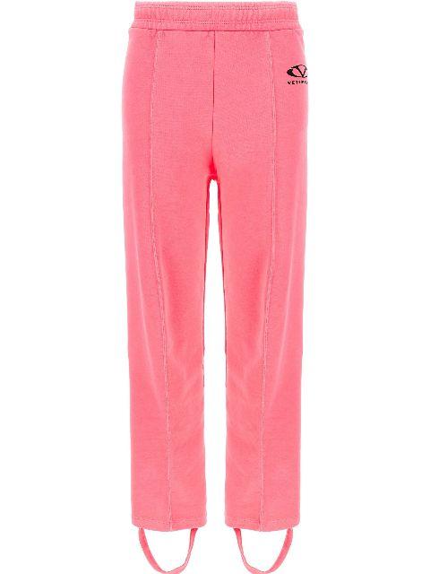 Oval Logo track pants by VETEMENTS