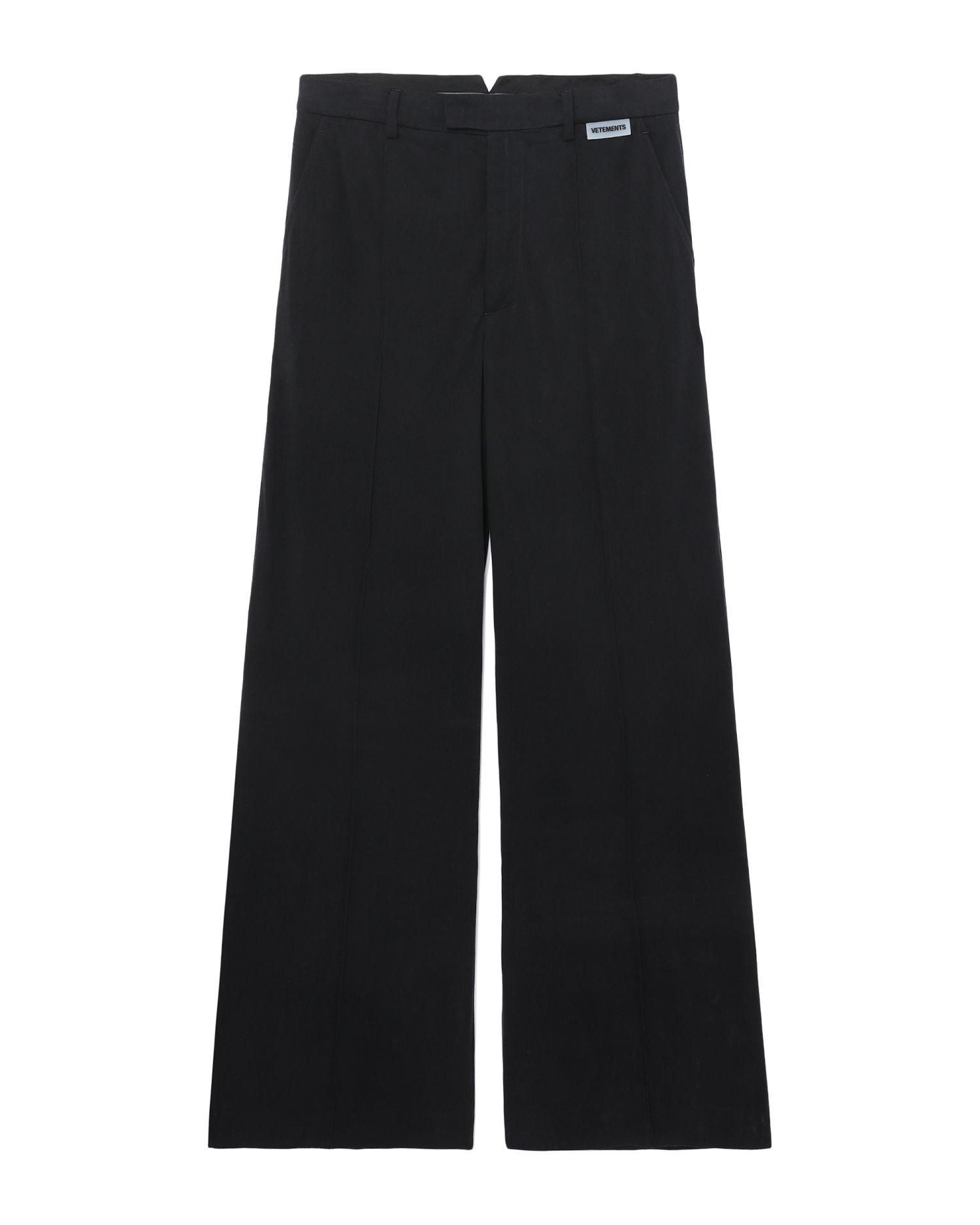 Oversized tailored cotton pants by VETEMENTS