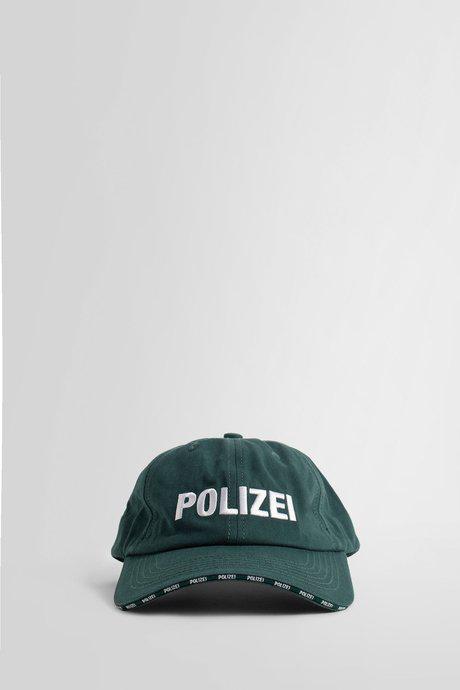 Vetements Men'S Police Green Polizei Cap by VETEMENTS Vetements Men'S Police Green Polizei Cap by VETEMENTS