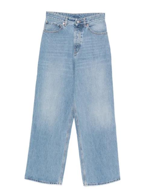 button-fastening five-pockets jeans by VETEMENTS