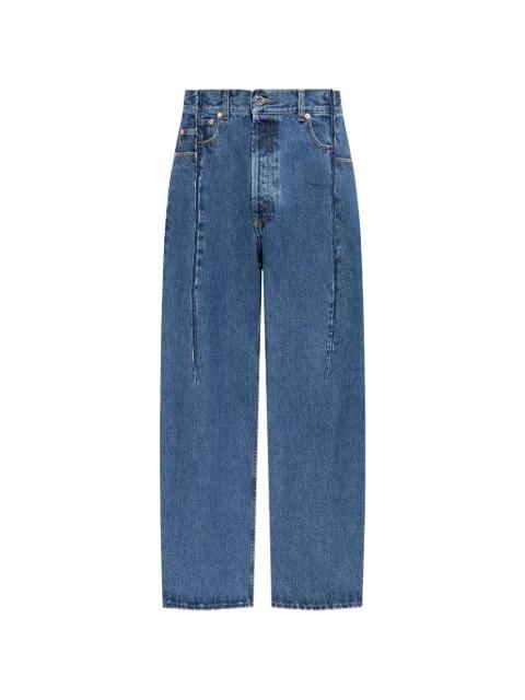 button-fastening jeans by VETEMENTS
