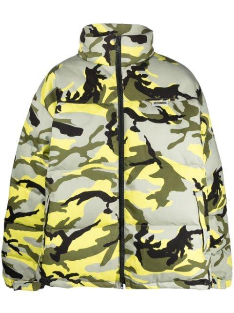 camouflage-print puffer jacket by VETEMENTS