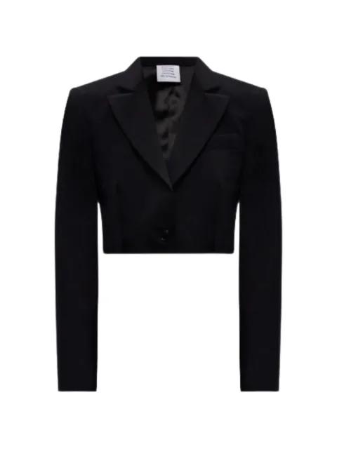 cropped single-breasted jacket by VETEMENTS
