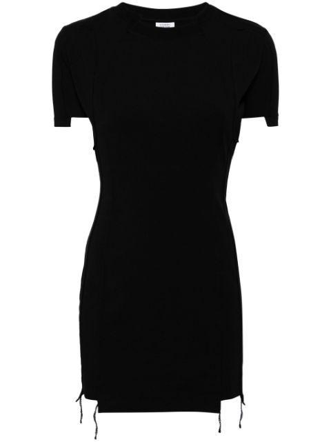 cut-out short-sleeve minidress by VETEMENTS