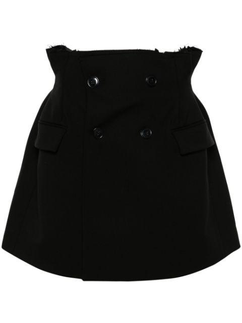 double-breasted miniskirt by VETEMENTS