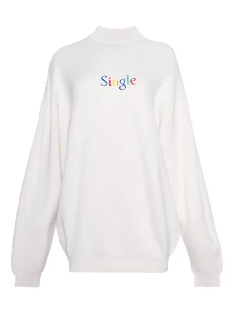 embroidered sweatshirt by VETEMENTS