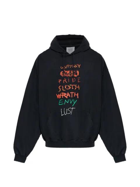 graphic hoodie by VETEMENTS