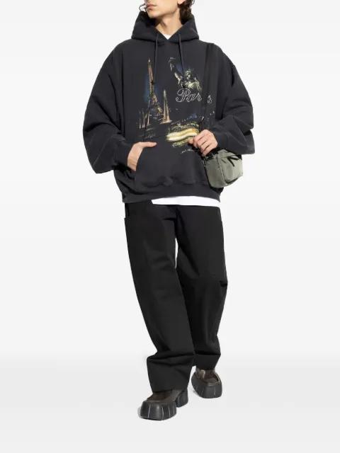 graphic-print hoodie by VETEMENTS