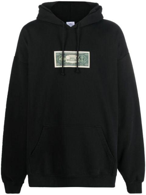 graphic print hoodie by VETEMENTS