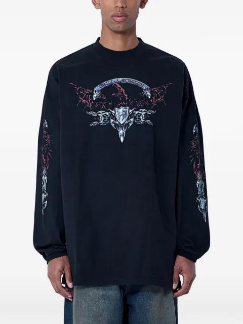 graphic-print long-sleeved T-shirt by VETEMENTS
