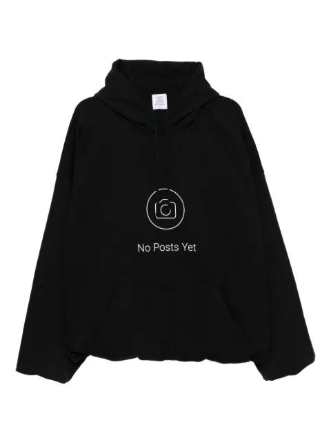 graphic-printed hoodie by VETEMENTS