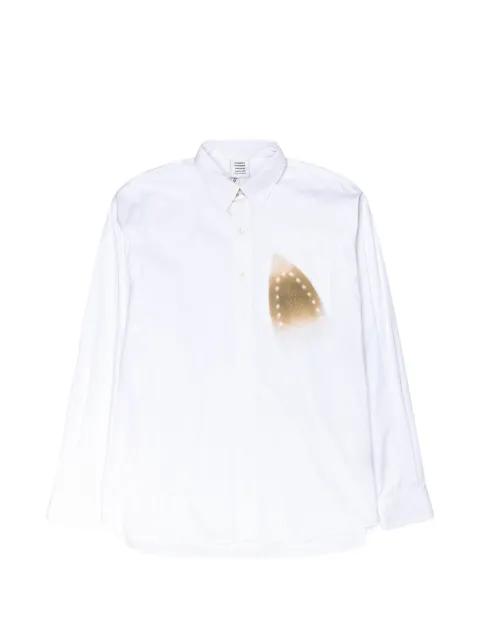 iron-print shirt by VETEMENTS