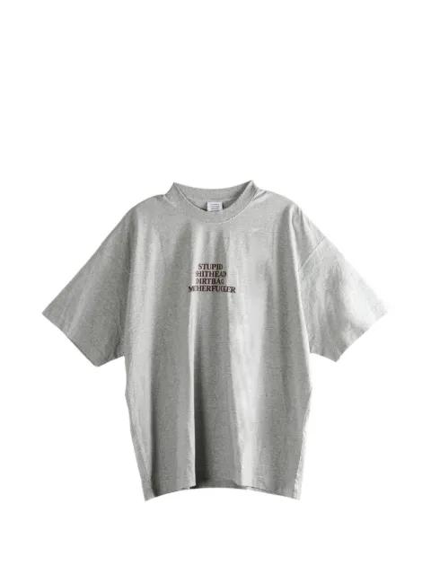 logo T-shirt by VETEMENTS
